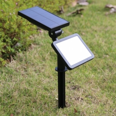 Hooree SL-50C 48 LED Super Bright Adjustable Angle Radar Sensor Solar Wall Lamp